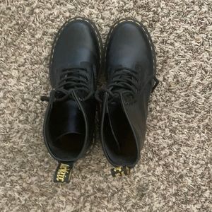 Dr. Martens. Black. Worn once.